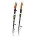 Eioflia Carbon Casting Rod Carbon Fiber Portable Telescopic Fishing Pole 2.7m,Fishing Gear