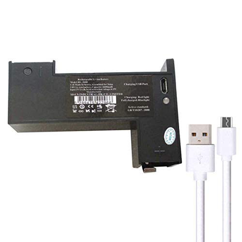 Jouet interactif pour chat - Batterie Li-ion BL-2600 rechargeable pour remplacer 3 piles sèches de taille C/R14