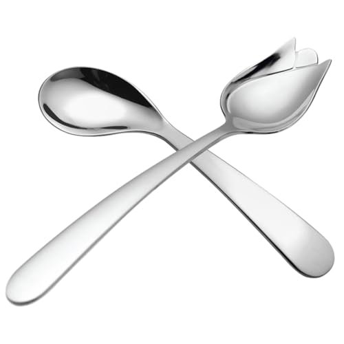 Beatifufu 2個 角付き高齢者用ステンレススプーン点 手首負担軽減 握力弱者対応 曲げ設計で自助食事サポート 寝たきり患者も使いやすい介護用