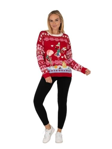 Image of Blizzard Bay Women's Crew Neck, Long Sleeve, Ugly Christmas Sweater