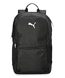 PUMA teamGOAL Backpack with ball net, Unisex Erwachsene Rucksack, PUMA Black, OSFA  