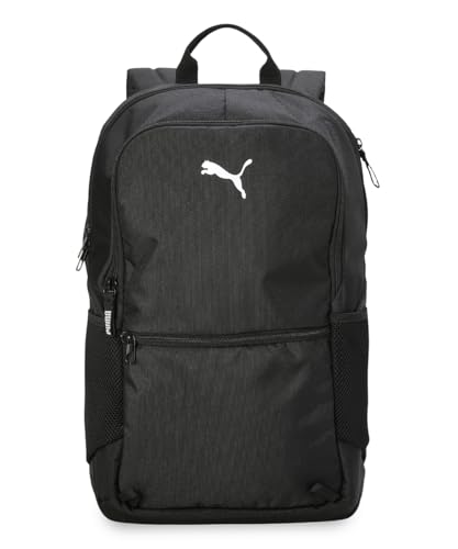 PUMA teamGOAL Backpack with ball net, Unisex-Erwachsene Rucksack, PUMA Black, OSFA -