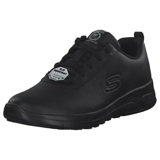 Skechers Marsing Gmina, Zapatillas Mujer, Black, 39 EU