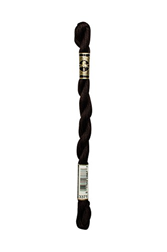 DMC 115 3-3371 Pearl Cotton Thread, Black/Brown