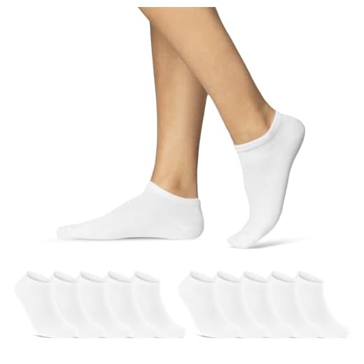 10 | 20 | 30 Paar Sneaker Socken Herren Damen Schwarz Weiß Grau Baumwolle 16900 (10x Weiß 43-46)