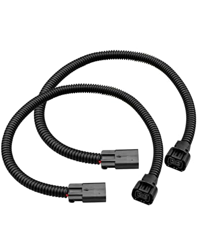 Replace 5202 H16 PSX24W Fog Light Extension Wire Harness Fit for Jeep Wrangler JK 2010-2018, 18