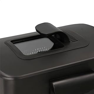 Brabantia BBEK1130BK Friteuse - Friteuse - 4 litres - 2200 W - Acier inoxydable - Noir