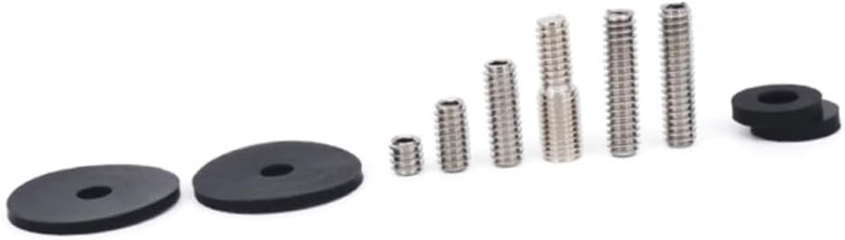 BESPORTBLE Bow Stabilizer Weight Stacks Set with Replacement Screws Durable Vibration Dampening Archery Accessory for Compound Bows Easy to Install and Enhance Balance