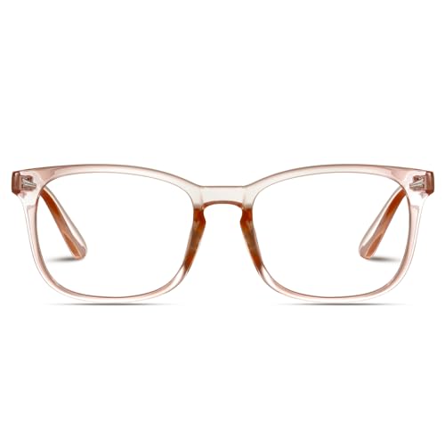 Jectieey Reading Glasses for Women Men - Blue Light Blocking UV Filter Readers, Anti Eyestrain Eyeglasses