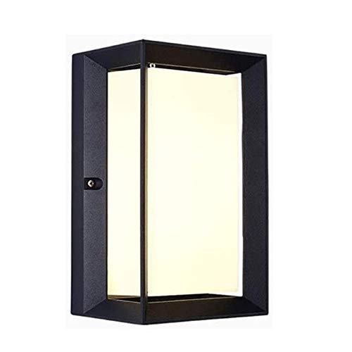 Lampe murale extérieure étanche LED en aluminium pour escalier et mur