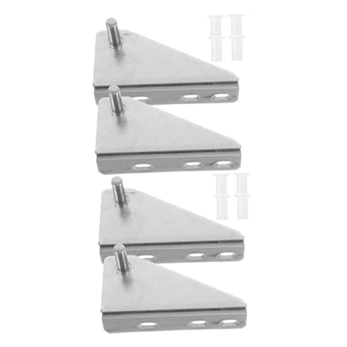 POPETPOP 4 Piezas De Accesorios Para Eje De Puerta De Congelador Piezas Para Refrigeradores Reparación De Puertas De Congelador Soportes Para Cierrapuertas De Refrigerador