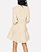 Imily Bela Womens Long Sleeve Casual Dress Fall V Neck Swing Flowy Loose Ruffle Tiered Dresses A-Beige