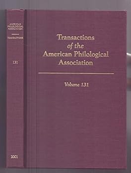 Transactions of the American Philological Association Vol 131