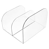 LALAFINA Bookend File Storage Stand Book Holders for Shelves Bookends for Shelves Decorative Book Stopper for Desk