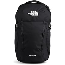 The North Face Womens Pivoter Everyday Laptop Backpack, TNF Black-NPF, One Size