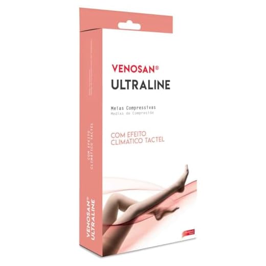 Meia Venosan Ultraline 4000 20-30 mmhg AD Bege Aberta M