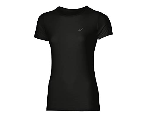 Asics SS Top Camisetas, Mujer, Balance Black, S