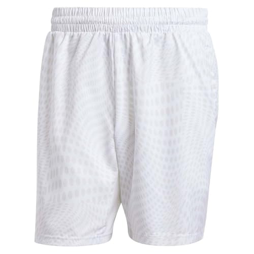 Club Graphic Tennis Shorts XS uomo grigio