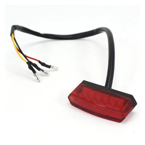 Luz trasera universal para motocicleta LED adaptada a ATV y scooter