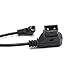SZJELEN Anton Bauer Power Tap D-Tap to 12V DC2.5 Right Angle Power Coiled Cable for KiPRO LCD Monitor (DC Coiled Cable)