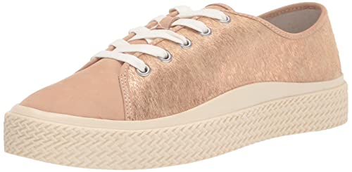 Dolce Vita Women s Valor Sneaker, Bronze Metallic Calf Hair, 6.5