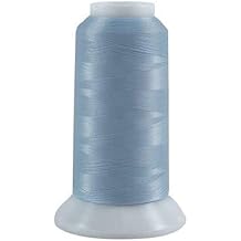 Superior Threads Bottom Line 2-Ply 60-Weight Polyester Embroidery Quilting Sewing Thread - 3,000 Yard Cone #634 Baby Blue