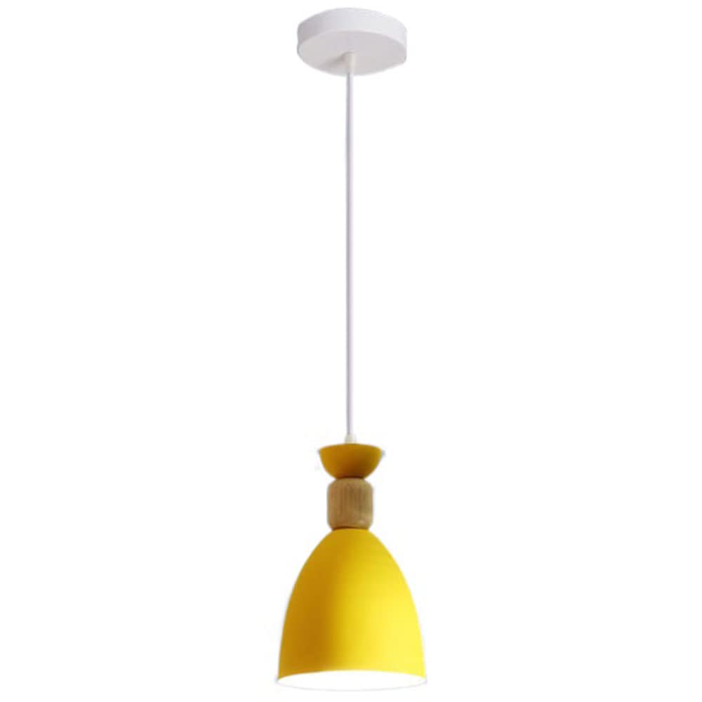 Lámpara colgante de cabecera de cama estilo macarrón para decorar la isla de cocina