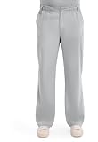 Dickies Men's Zip-Fly Pull-on Scrub Pant, Grey, Medium