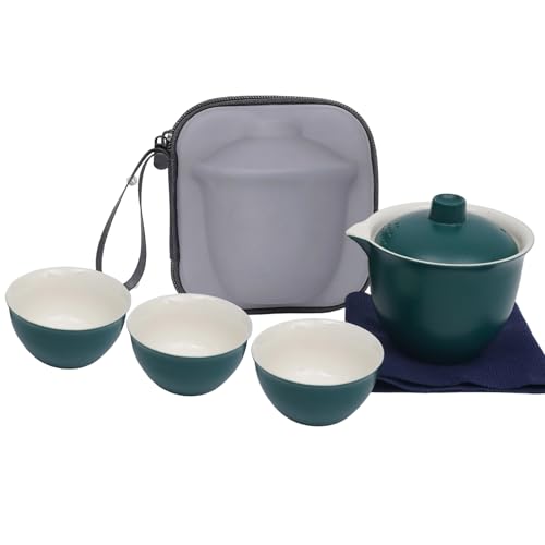 Coolpei Portable Gongfu Tea Set with Travel Case