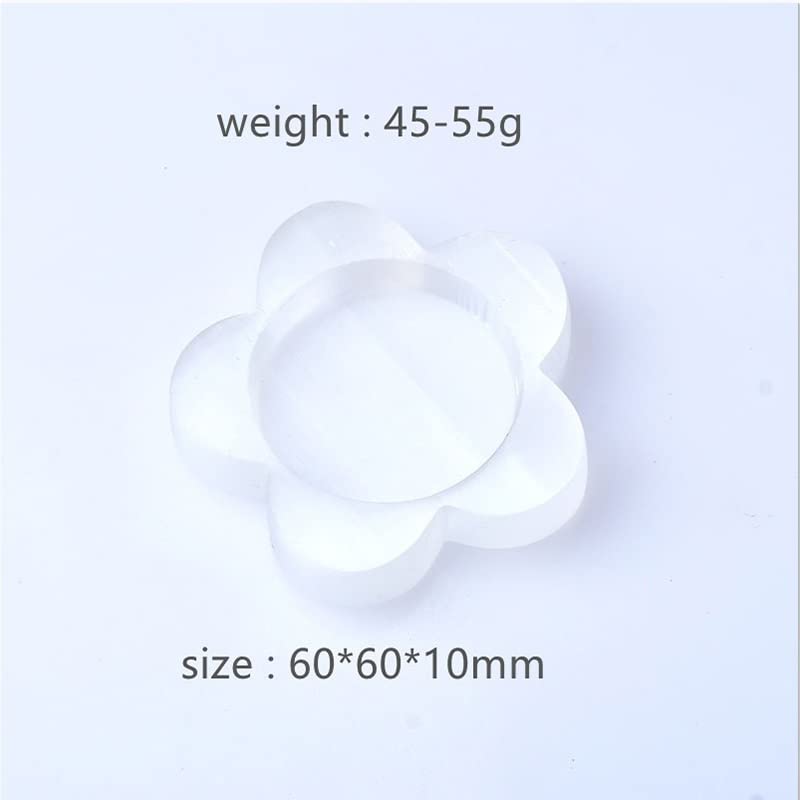 Cuenco de cristal de selenita LQYXGS tallado a mano mineral puro de alta calidad 3