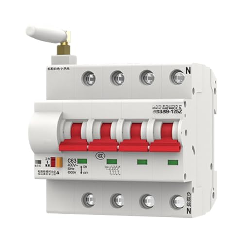 Disjoncteur 4P 380V triphasé 10A pour tableau électrique