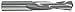 MONSTER 460-102344 Screw Machine Drill,15/64",Carbide