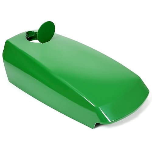 HECASA Tractor Hood Compatible with John Deere 4010 4110 4115 Replacement for LVU11489 Plastic Green by HECASA - Image 2