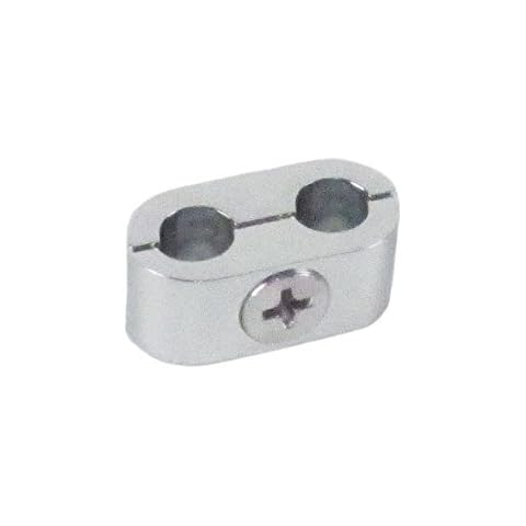 Chrome Throttle Cables Clamp for Harley models - 49832 Cover