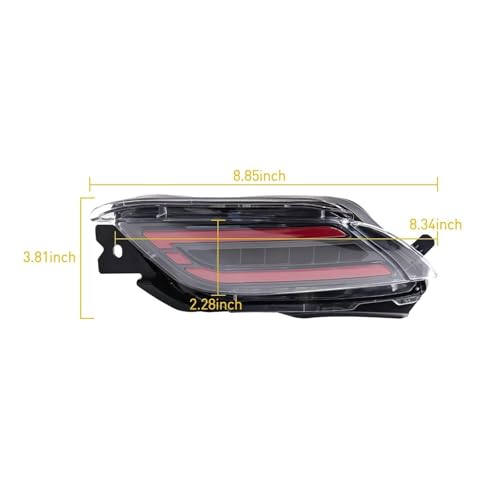 Evite colisiones traseras con luces de parachoques para Toyota Vios 2008-2013 4