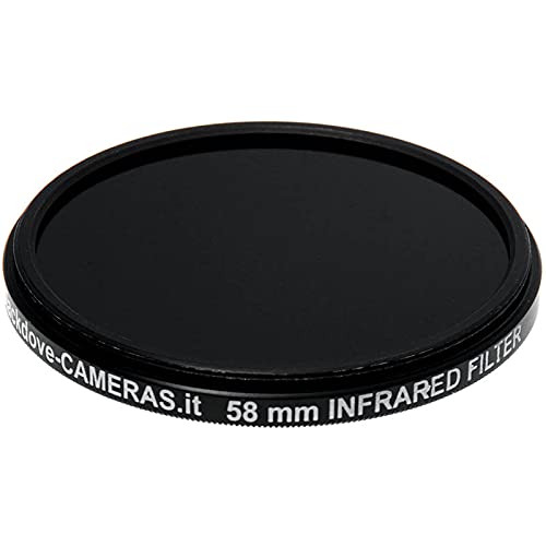 Filtro infrarrojo 850 nm 58 mm Blackdove-cameras- Infrared filter 850 nm Cut IR