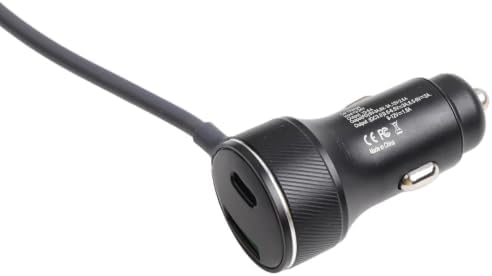 Dual USB Car Charger for Starlink for mini, ABS Build & Voltmeter, - 5