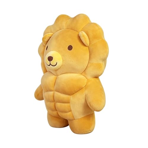 Muñeco de peluche musculoso para decorar el sofá del coche y la cama de tu habitación
