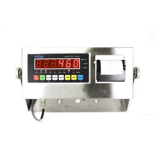 Báscula industrial SELLETON 10000 lbs 60"x84" con impresora miniatura 5