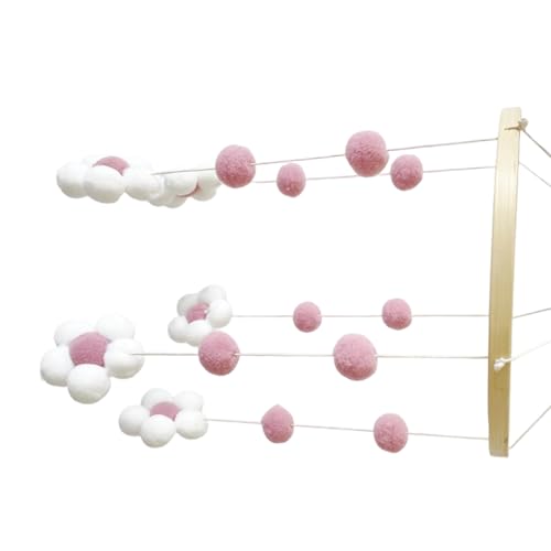 Baby Mobile for Crib Baby Crib Mobile Babies Mobiles for Bassinet Nursery Mobiles Nursery Decors Infant Bedroom Hanging Baby Mob
