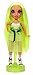 Produktbild Rainbow High Fashion Doll - Karma Nichols - Neon Puppe mit Luxus-Outfits, Accessoires und Puppenständer Series 2 - Geschenk für Mädchen ab 6+ Jahren