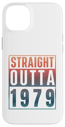 Straight Outta 1979 Birth Of Birthday Classic 1979 Vintage �X�}�z�P�[�X iPhone 14 Plus �p
