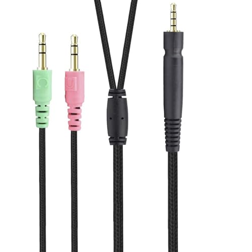 Câble audio GSP600 pour casque de jeu Sennheiser G4ME ONE et GSP 500 jack 2m