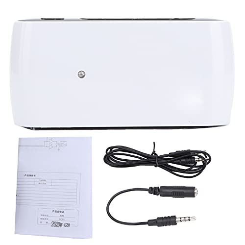 Amplificateur de casque pour guitare, accessoire instrument blanc avec prise mono pour basse I‑PLUG Cover