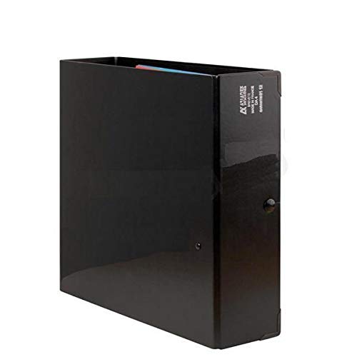 Bds fixed lever arch file black da4bk