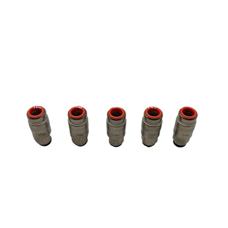 5PCS New Male Threaded Quick Connector Female KK2S/KK3S-03MS/02MS/01MS/M5M (KK2S-01MS)