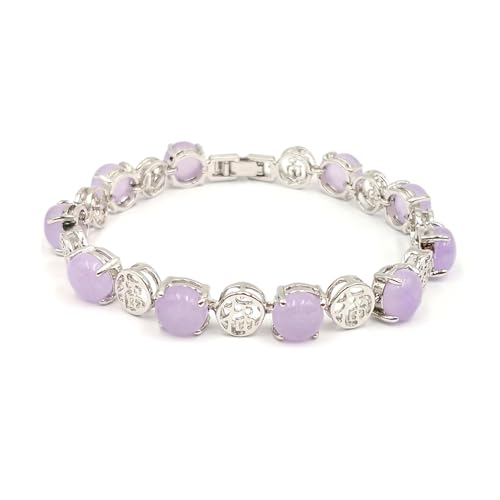 Bracelet de jade coloré pour rompre la monotonie avec un bijou fait main unique