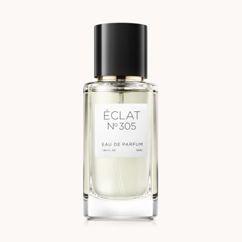 ÉCLAT 305 - Eau de Parfum 55 ml - Perfume cremoso para mujer con vainilla, castaño y madera de sándalo, sensual, moderna y segura de sí misma, para una elegancia rebelde con núcleo suave
