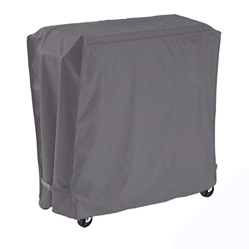 AKEfit Cooler Cart Cover Waterproof Fits Most 80qt Quart Rolling Party Coolers Patio Outdoor Cooler Beverage Cart Ice Chest Gray