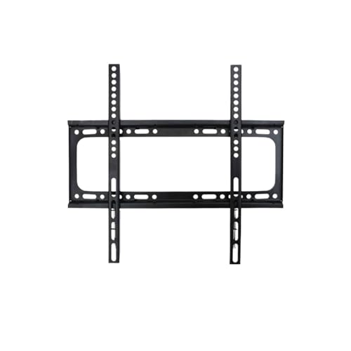 ONECMN Marco de TV de panel plano fijo universal, fuerte capacidad de carga, soporte de pared para TV, acero laminado en frío para accesorios de televisión del hogar (425 x 460 mm)
